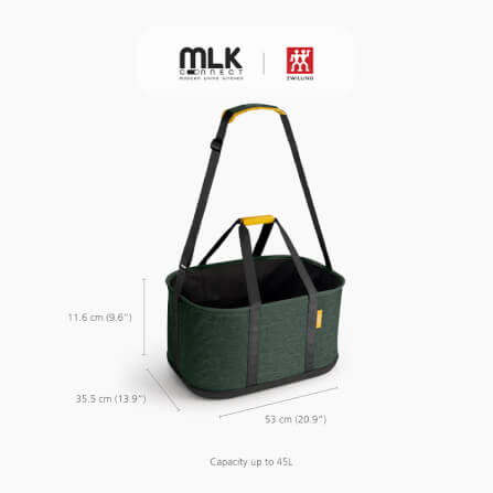 ตะกร้าผ้า JOSEPH JOSEPH รุ่น HOLD-ALL OUTDOOR สีเขียว ความจุ 45 ลิตร N5000016_1